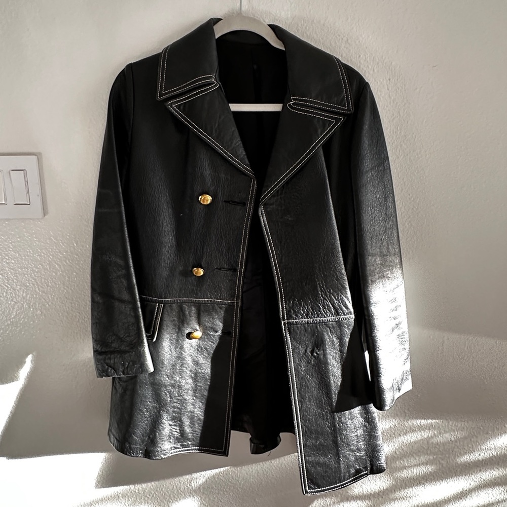 Vintage leather jacket